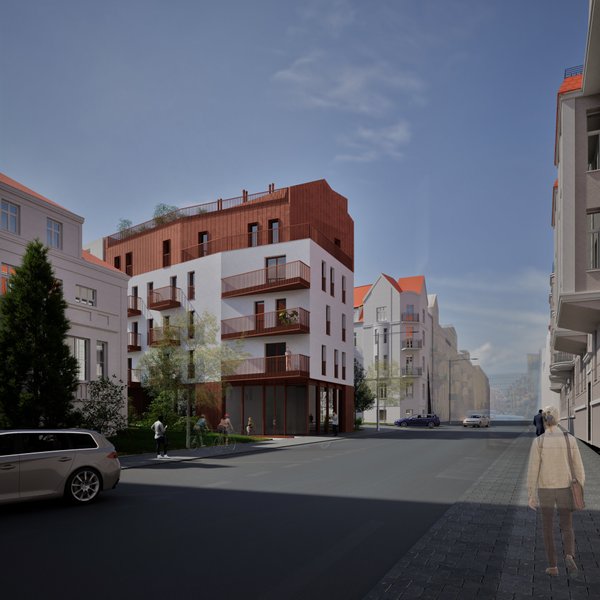 CONNECT. An adaptable multi-family building located at 22 Kochanowskiego Street in Poznan