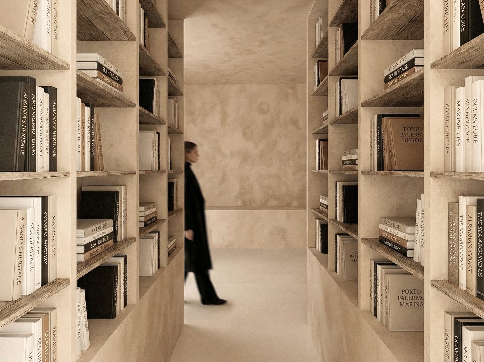 14.INTERIOR RENDER- LIBRARY
