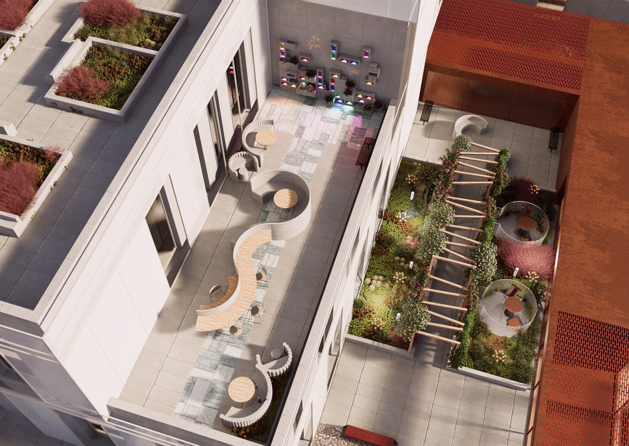 healing terraces