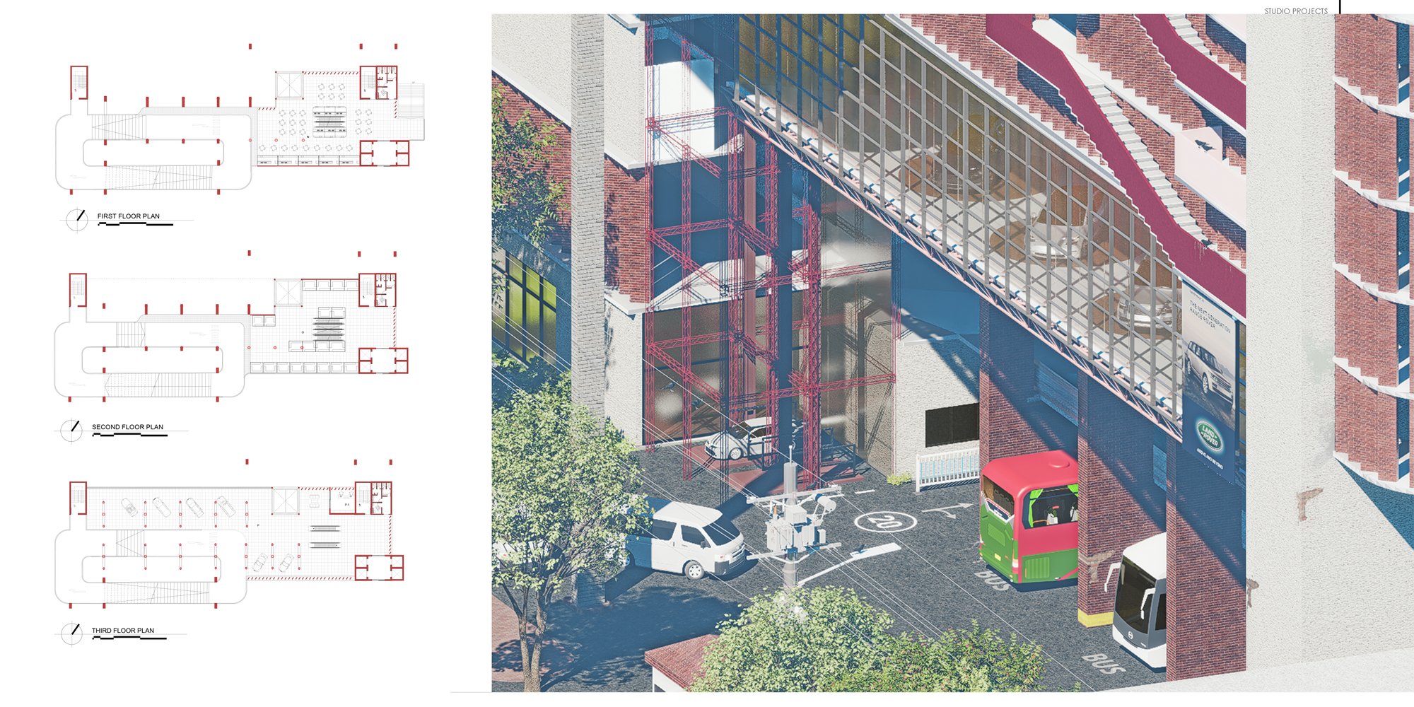 Floor Plans & Visuals of lower levels