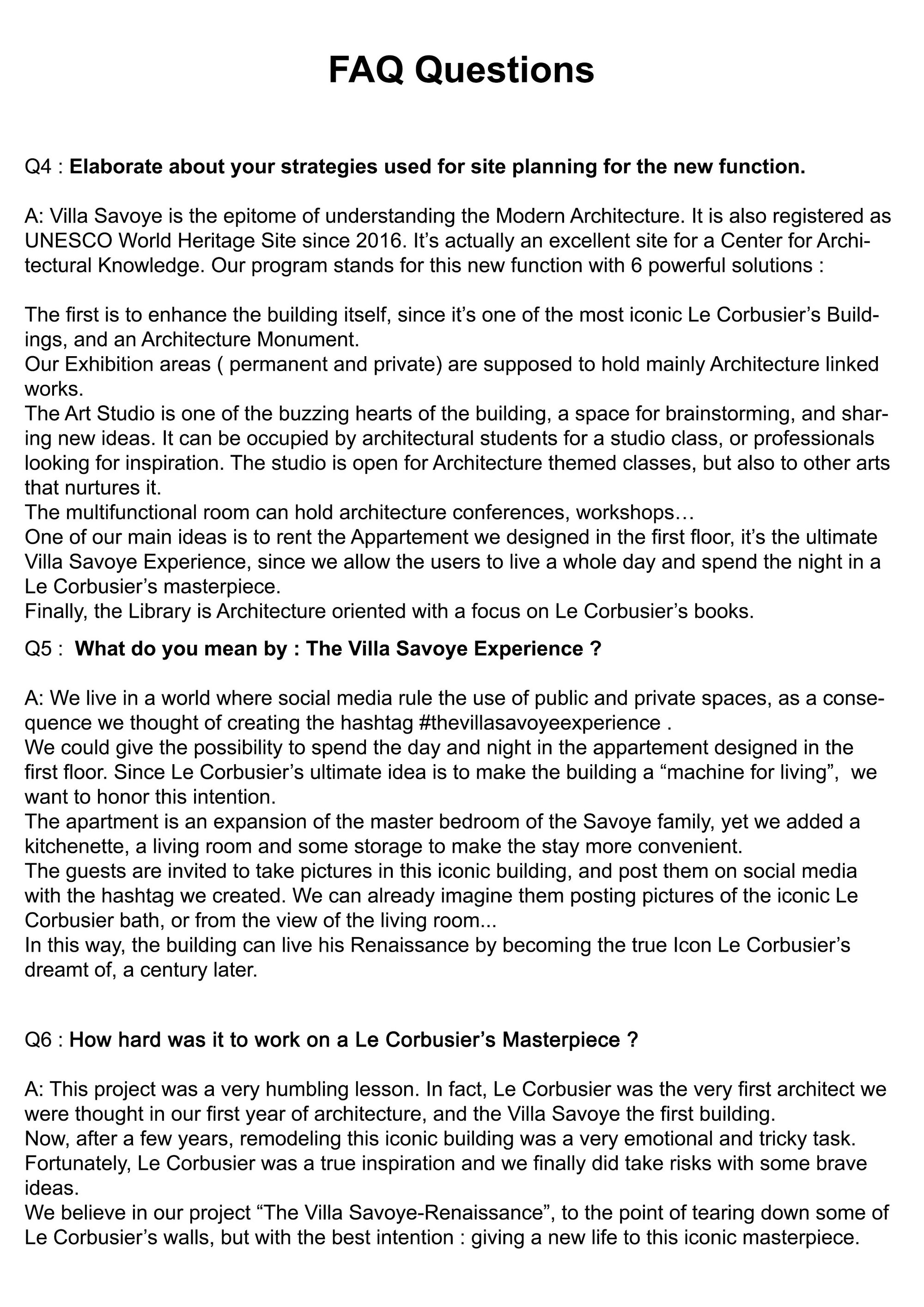 FAQ 2