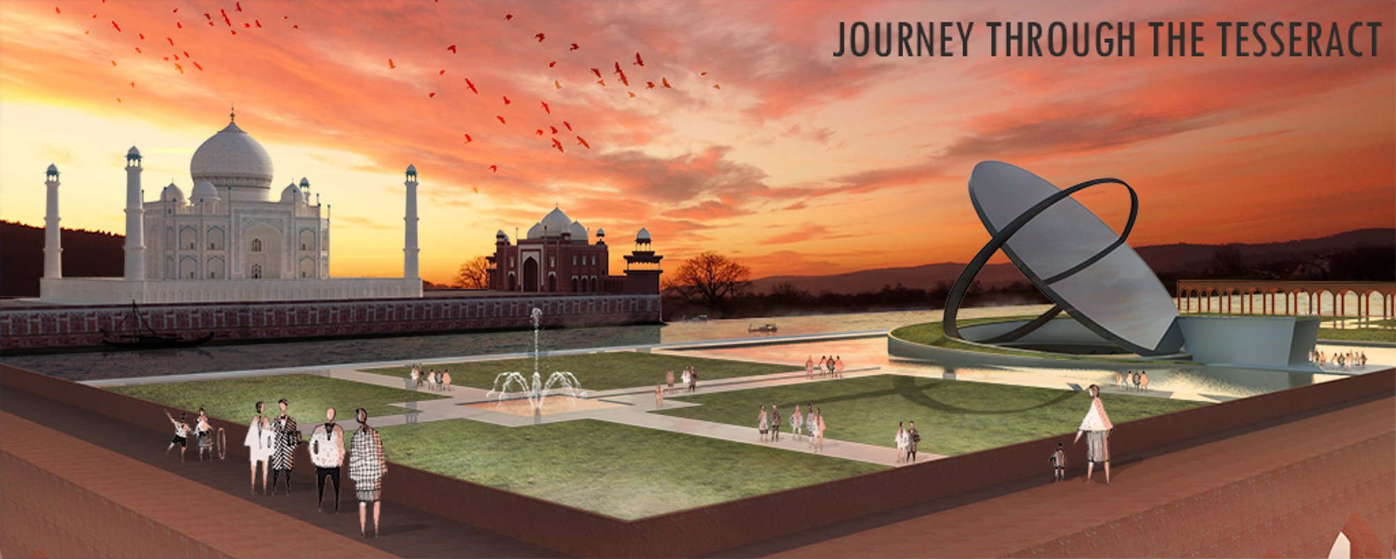 The Black Taj - Journey through the Tesseract