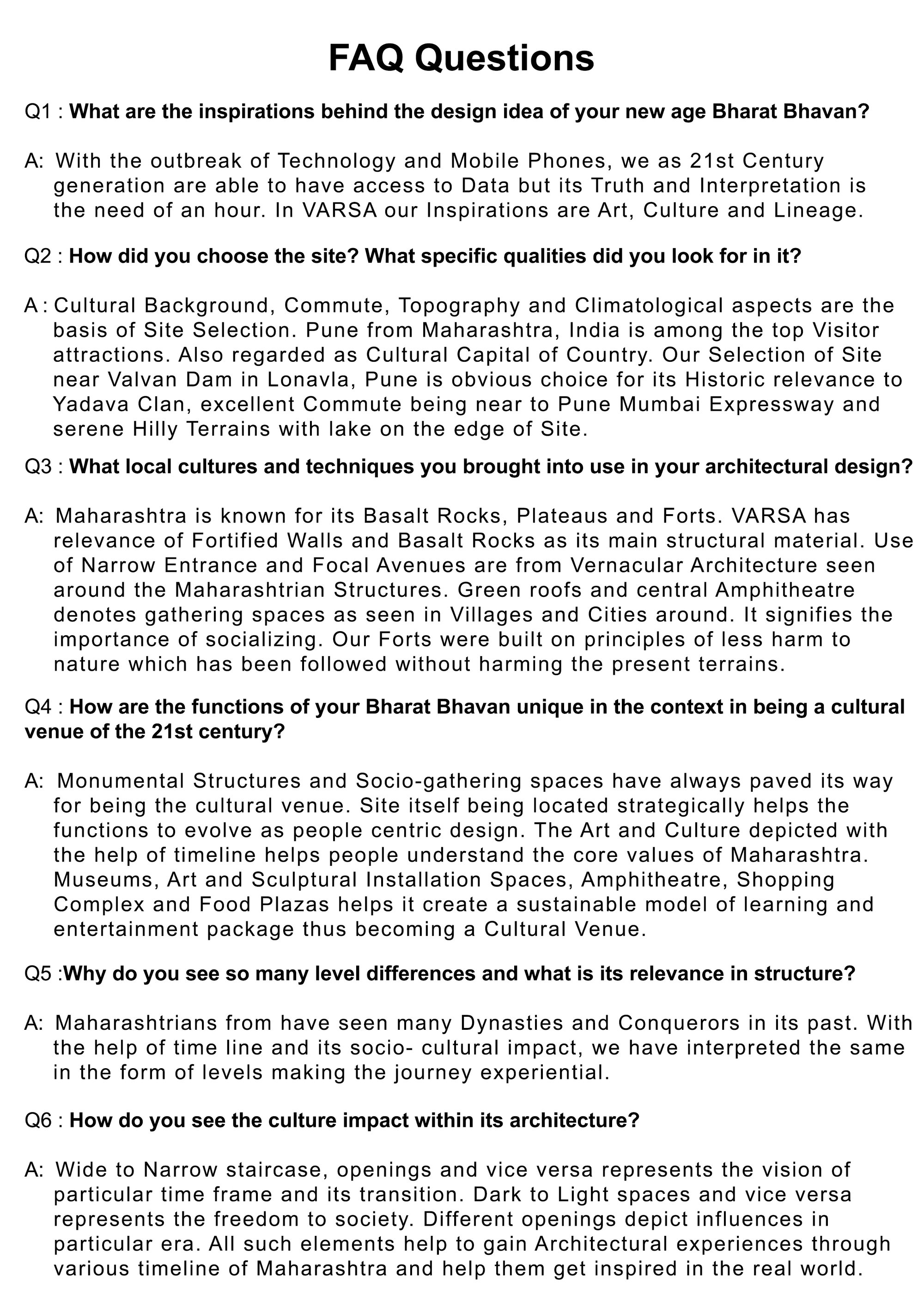 FAQ