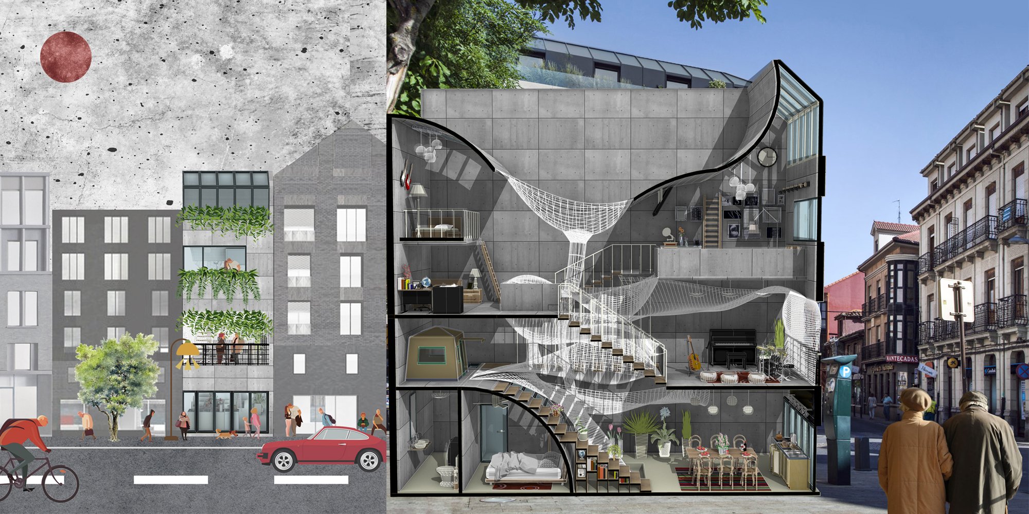 Net  House——Dialogue in body，space and nature