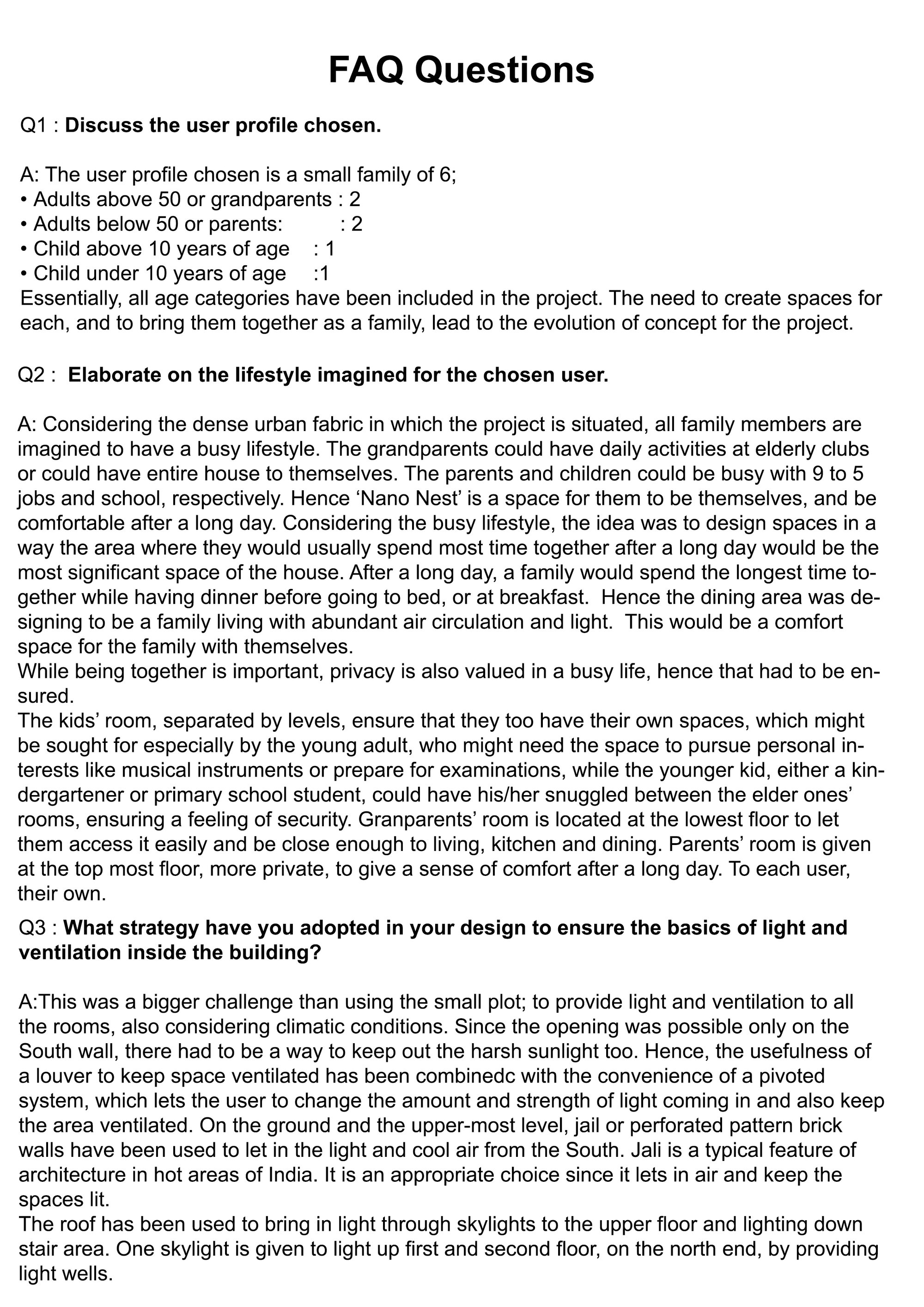 FAQ Page 1