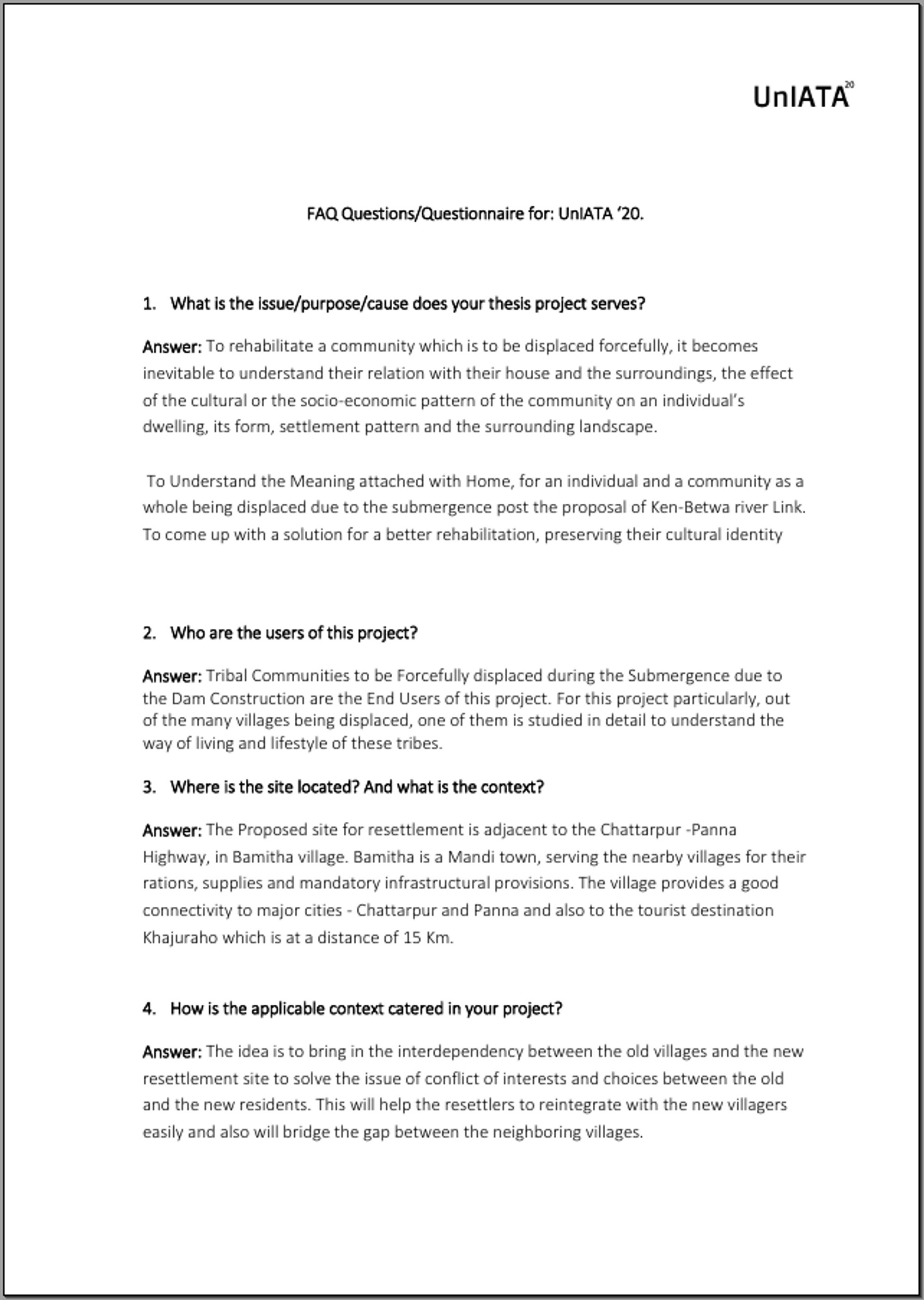 FAQ 1