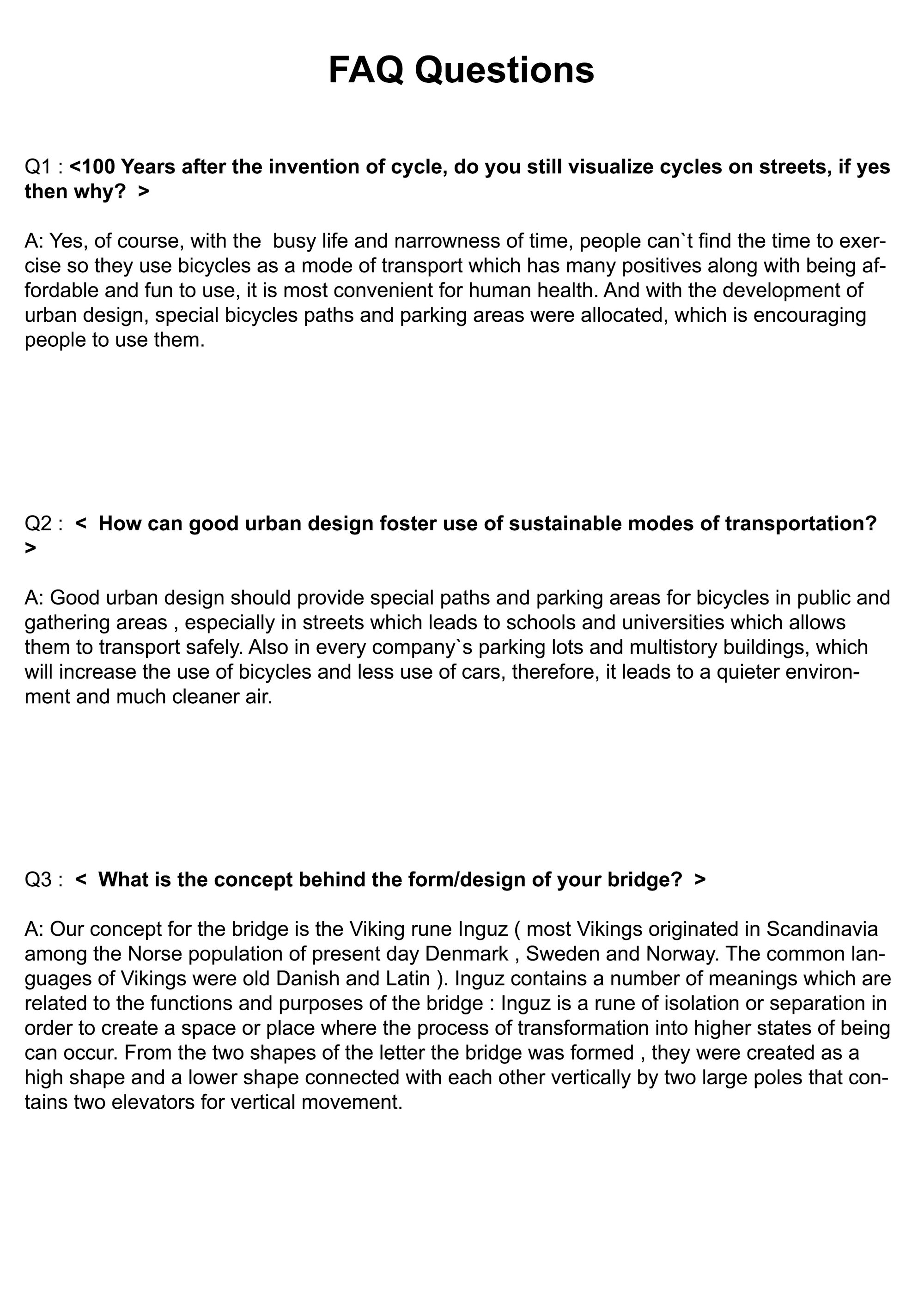 FAQ 1/2