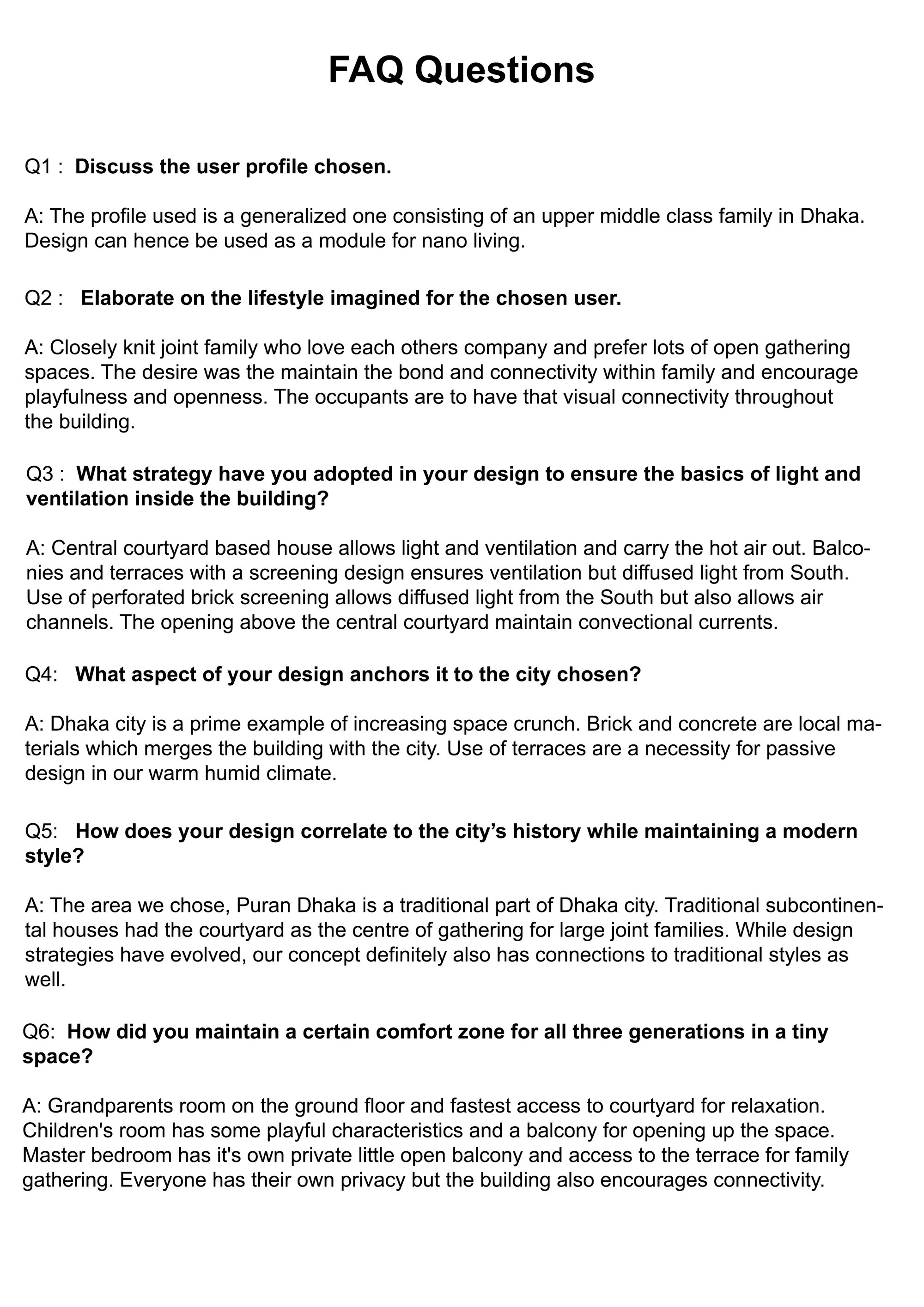 FAQ