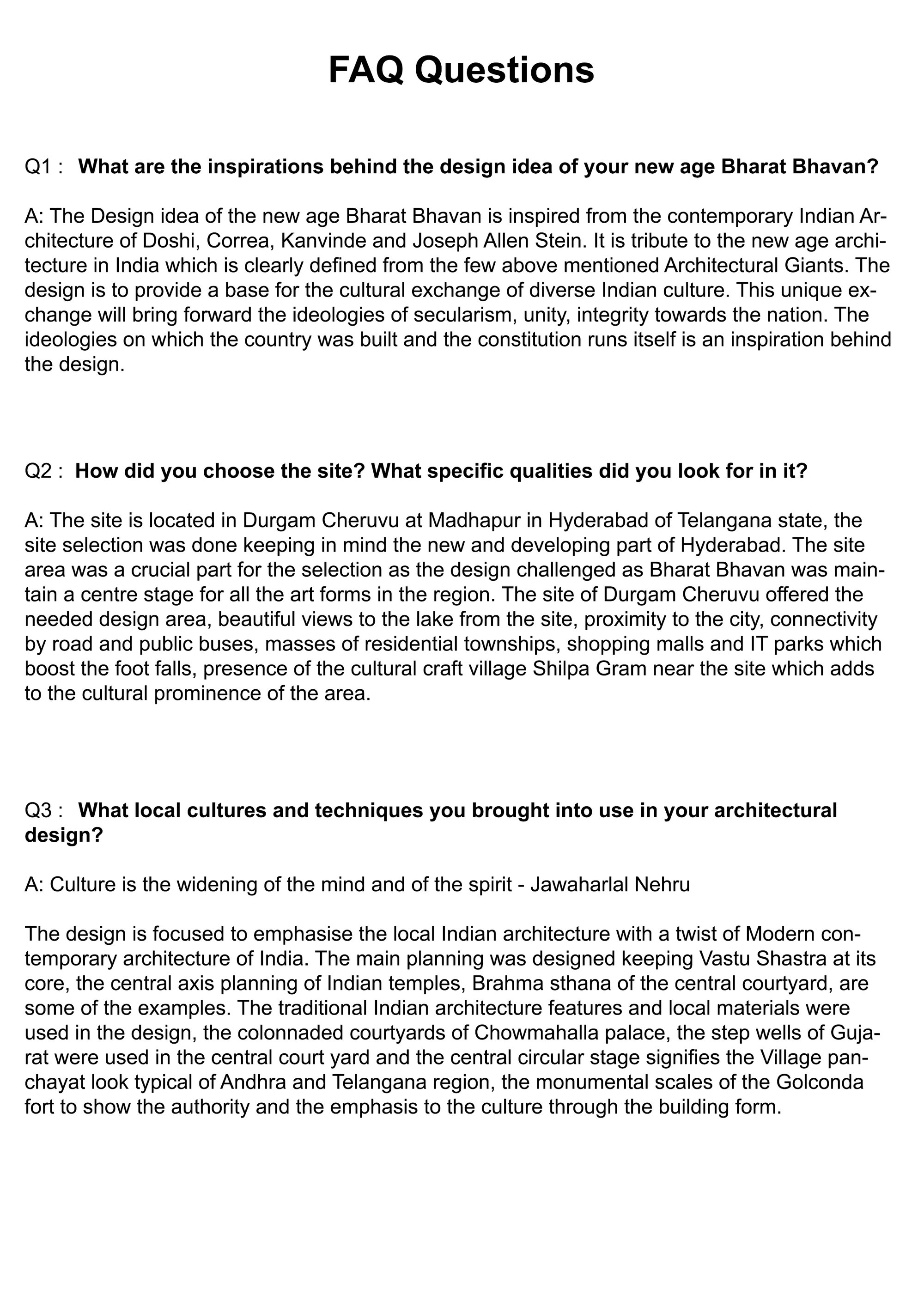 FAQ