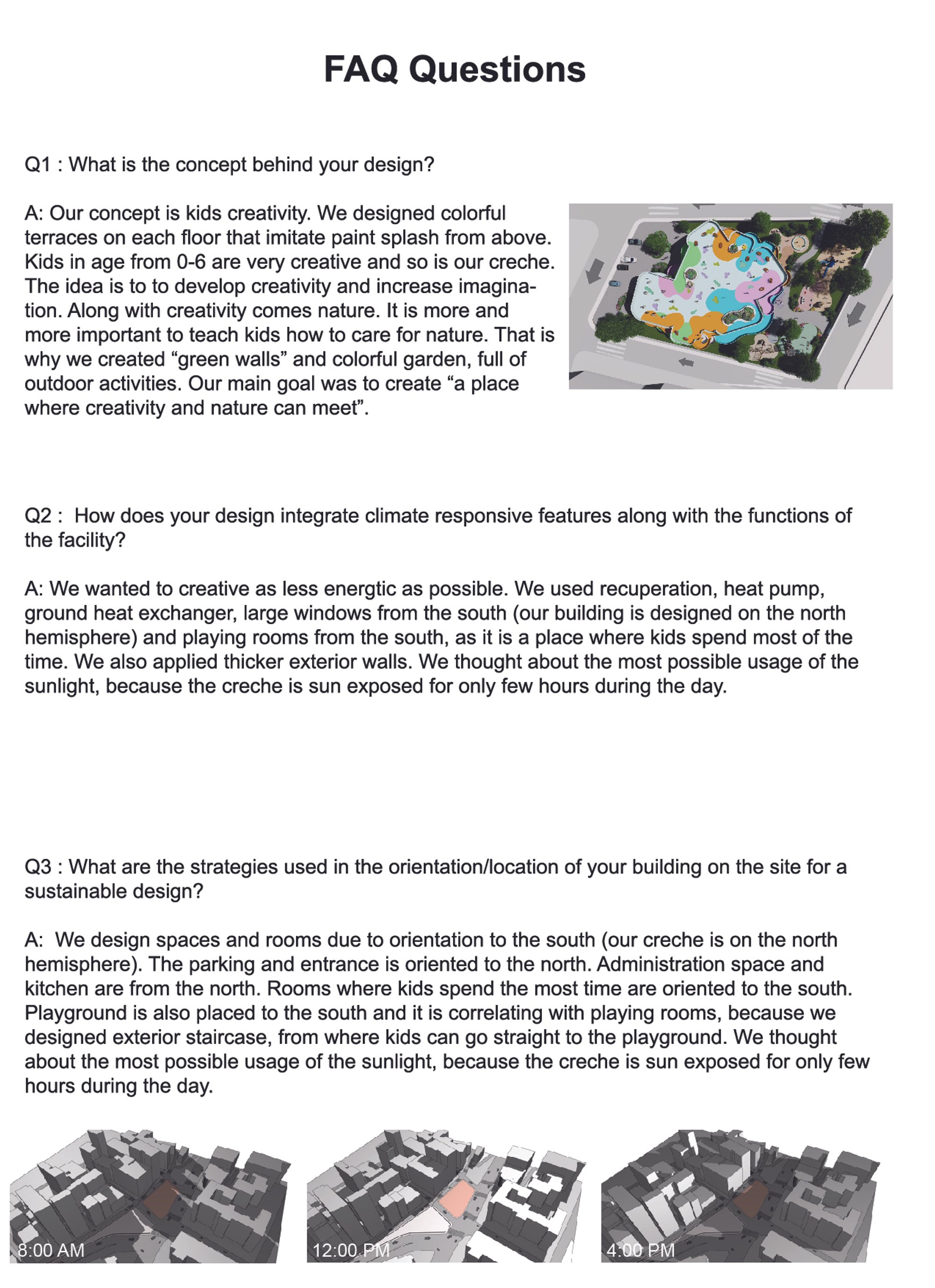 FAQ answers