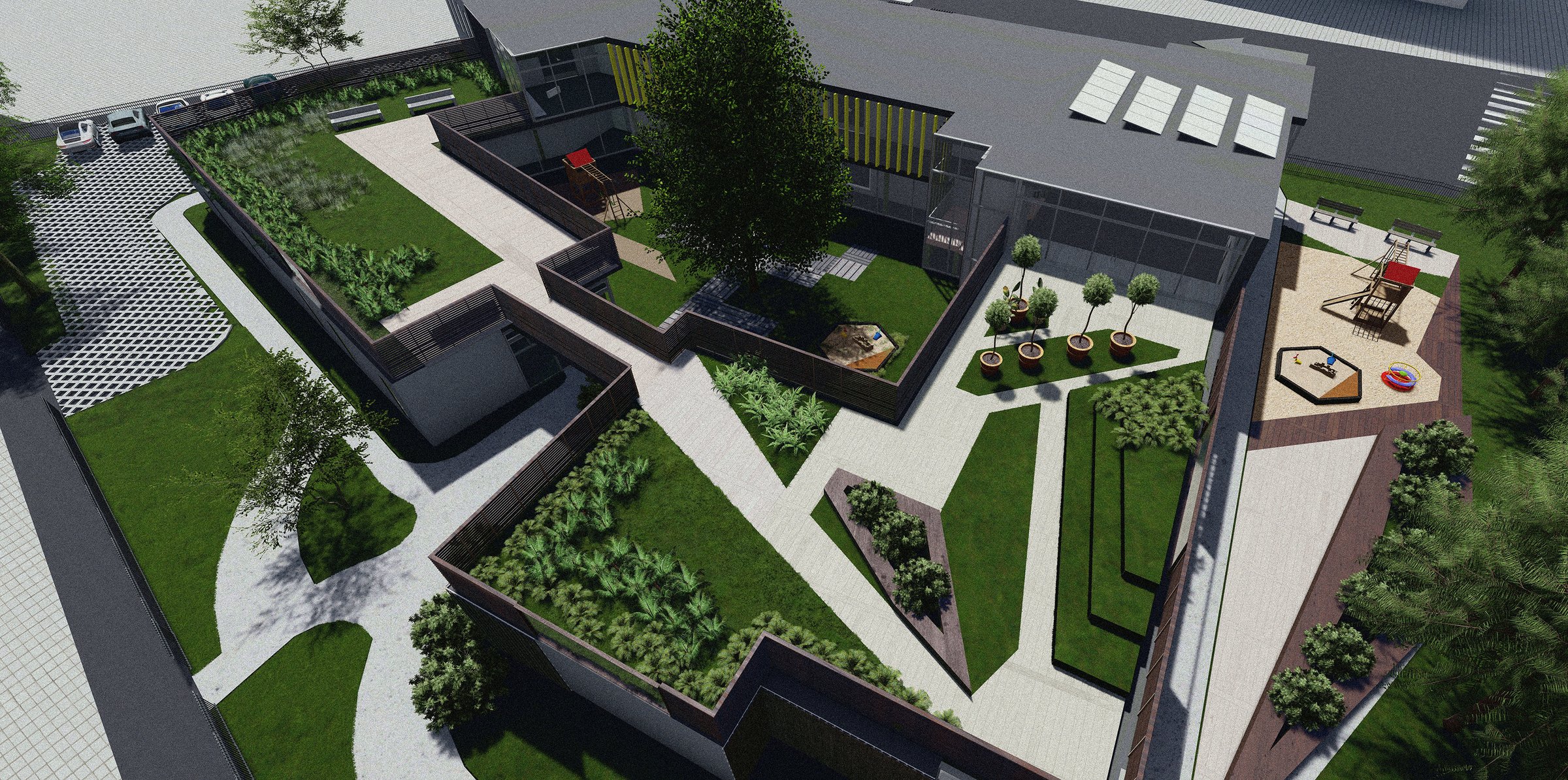 Concept of the green creche