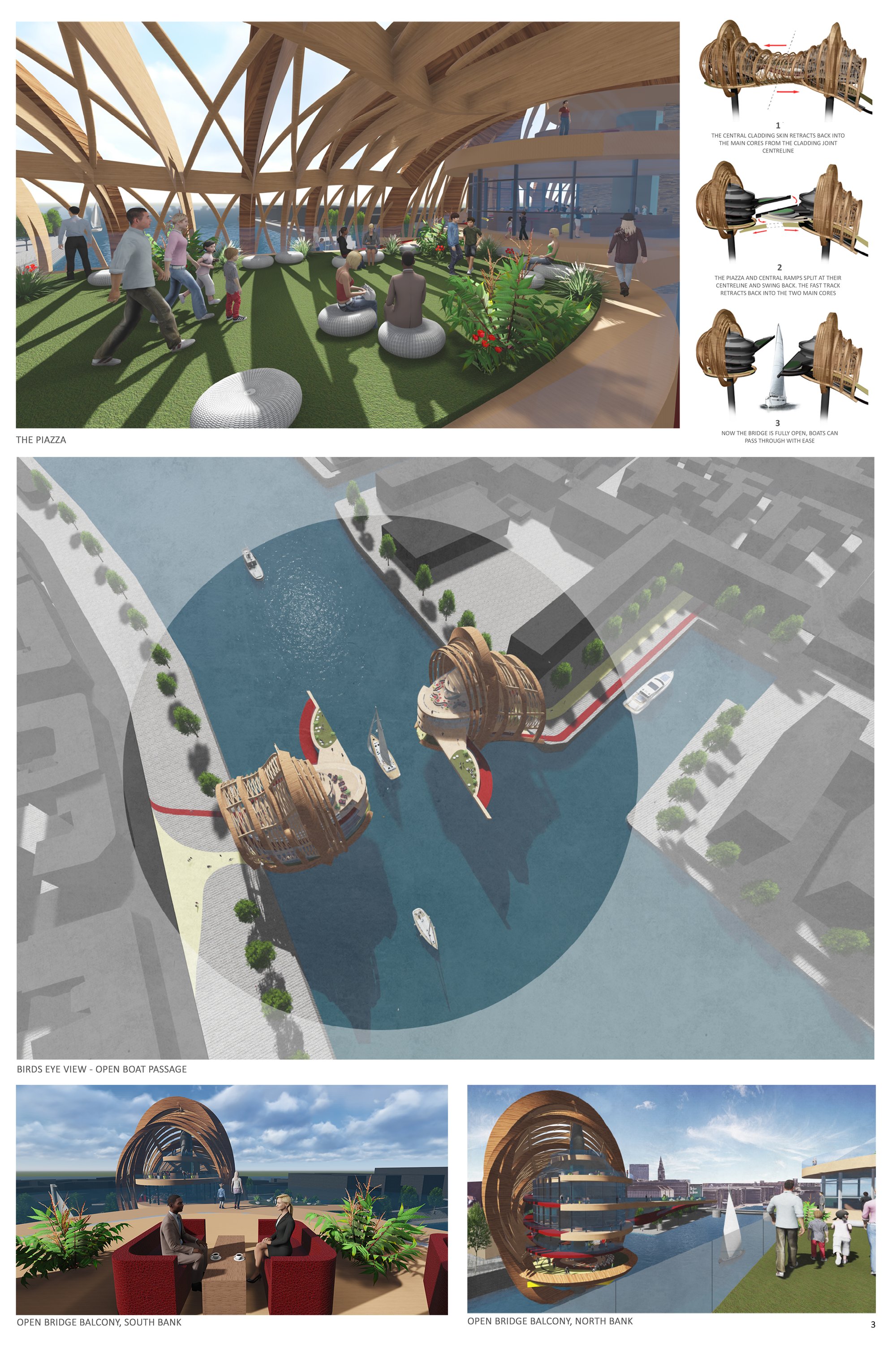 3- Open boat passage views and piazza