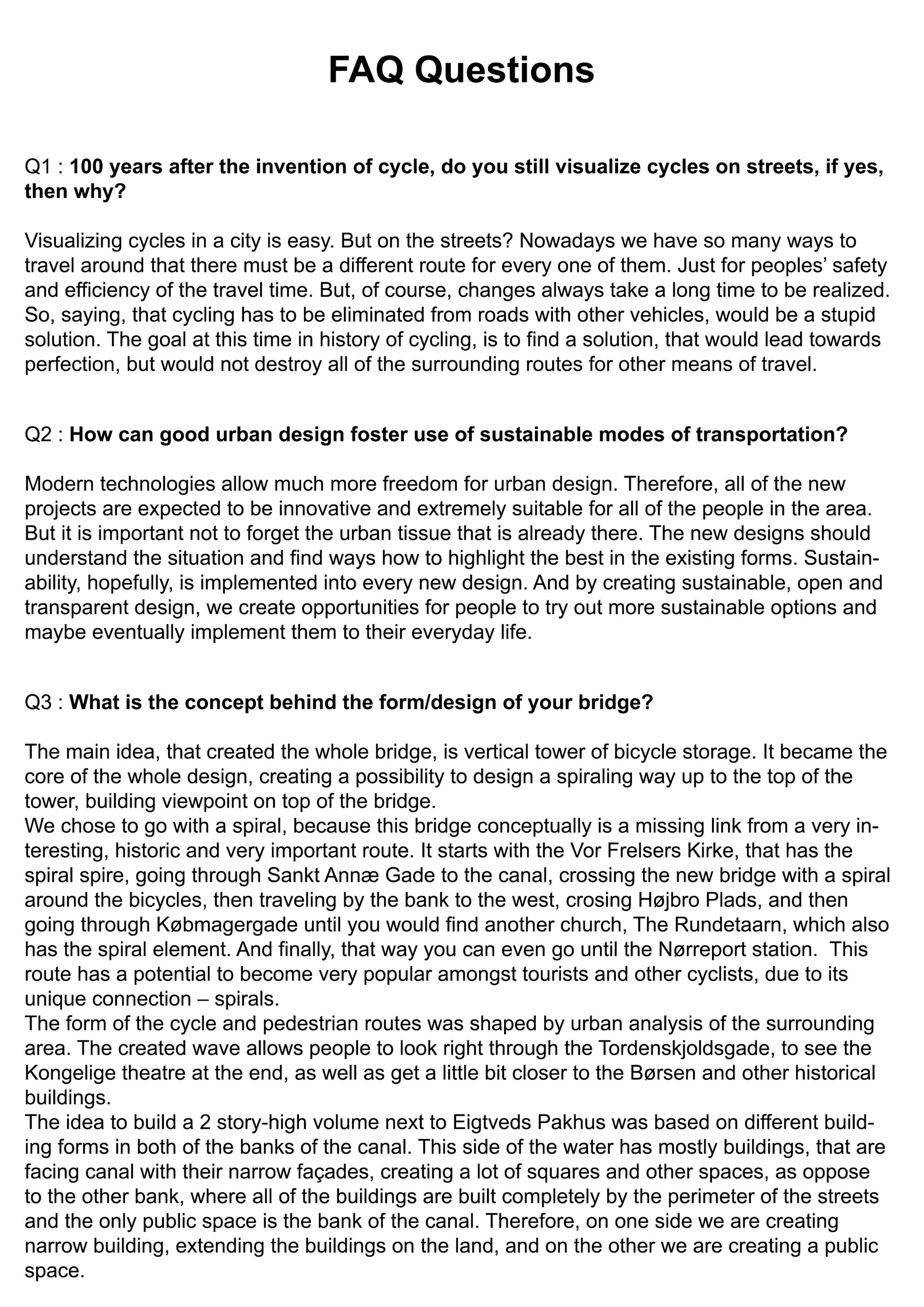 Questions part 1