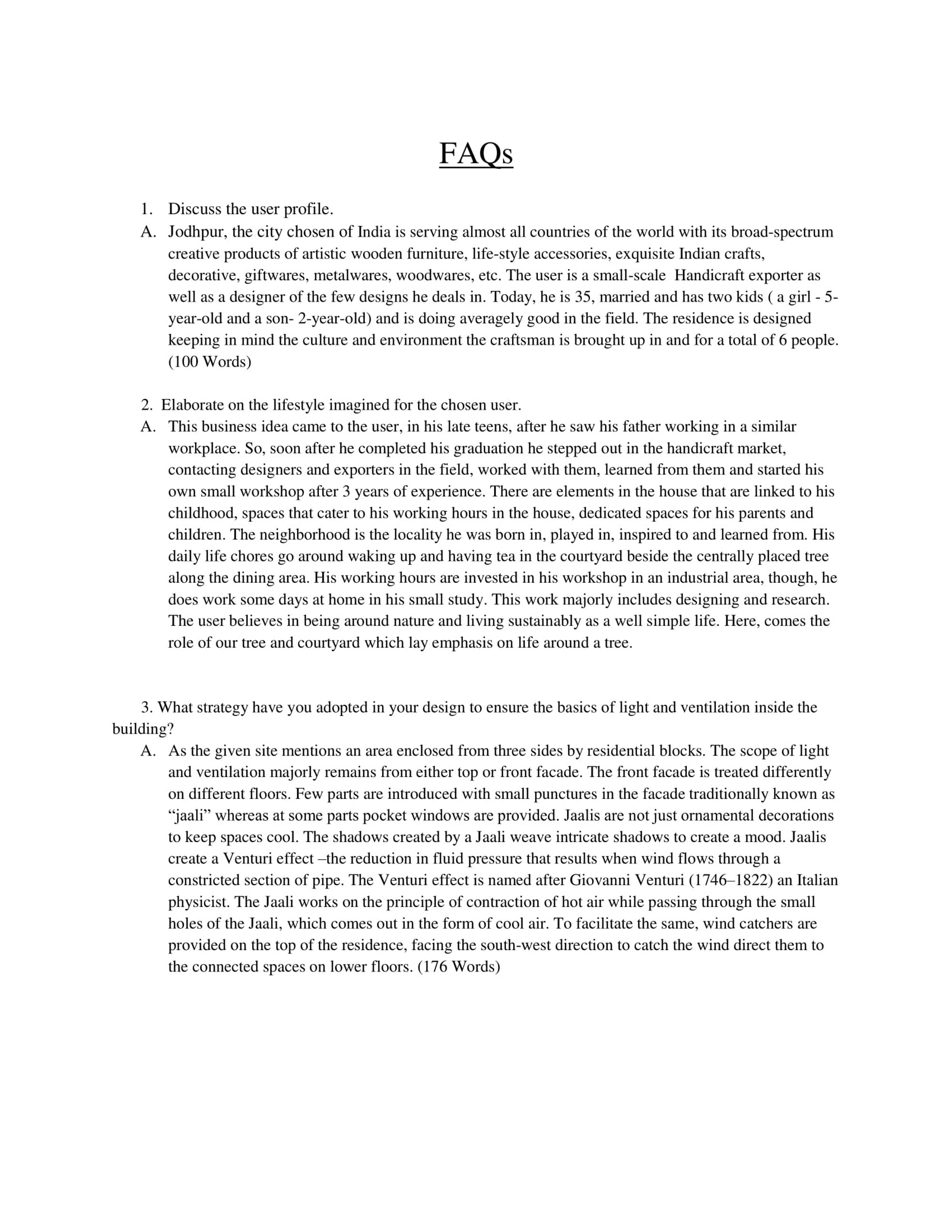 FAQ- page 1