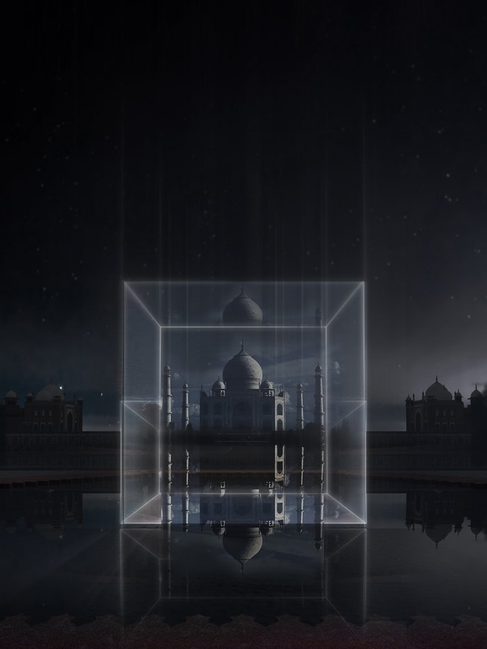 THE BLACK TAJ - MEMNTO FOR SHAH JAHAN - DIFI54