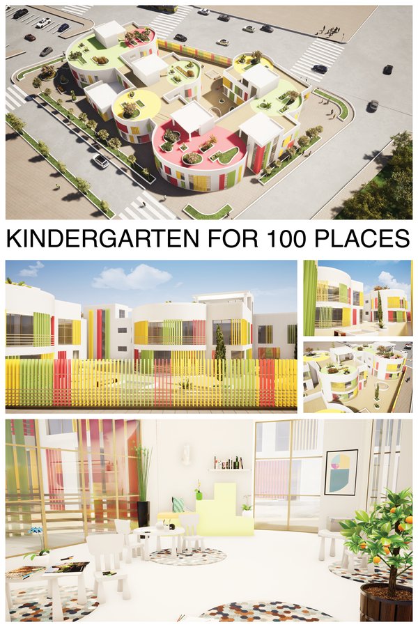 KINDERGARTEN FOR 100 PLACES
