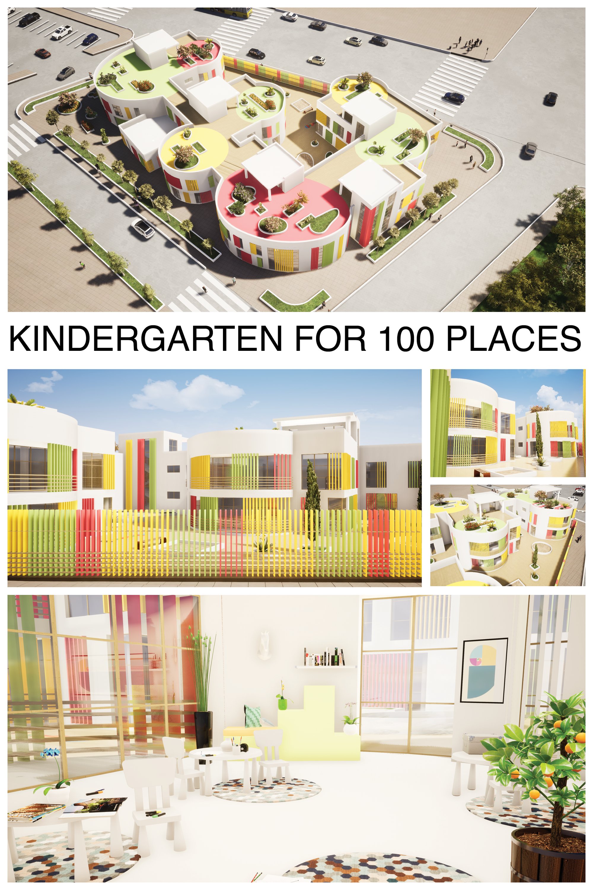 KINDERGARTEN FOR 100 PLACES