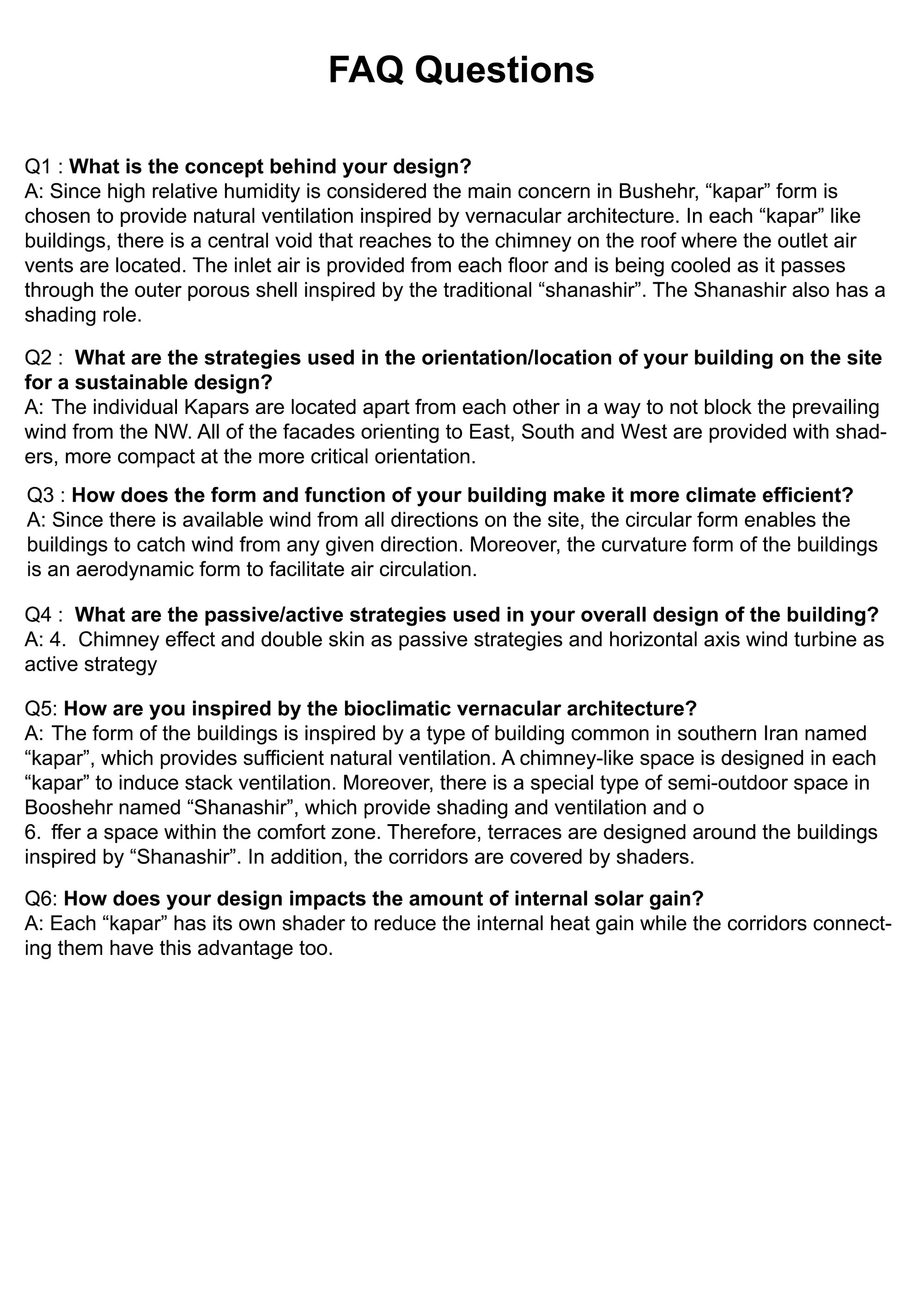 faq question