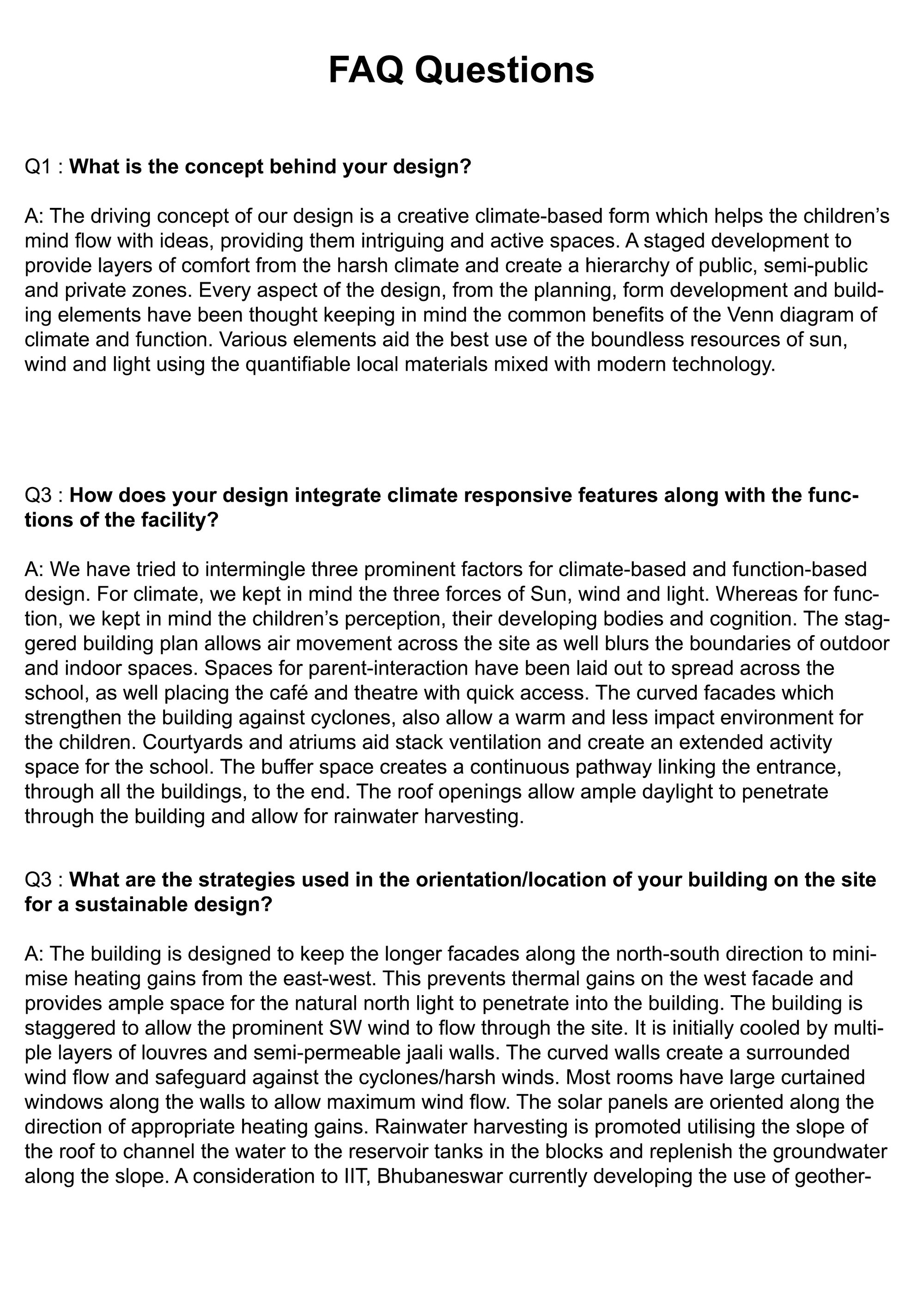 FAQs 1