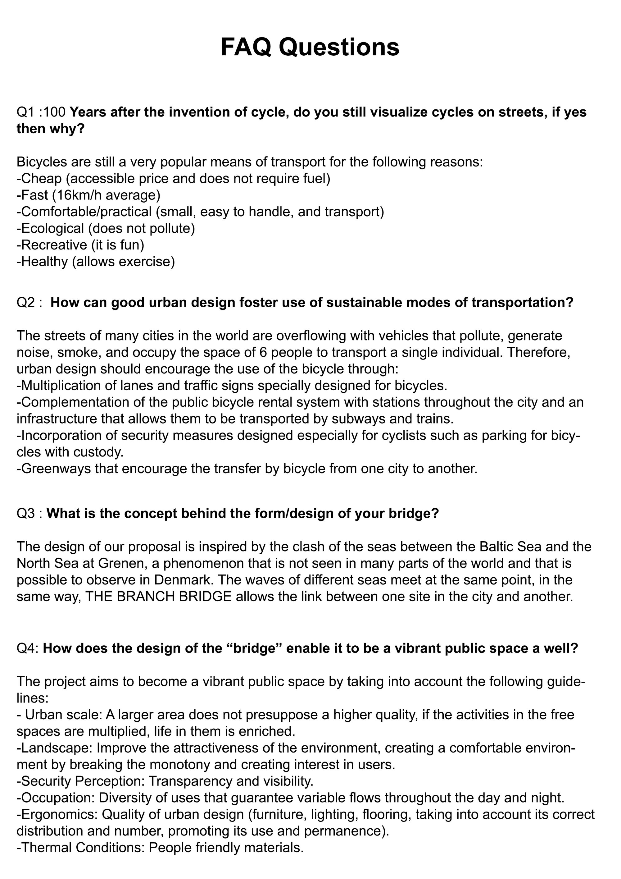 FAQs 1