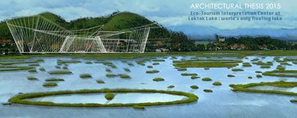 Eco-Tourism Interpretation Centre at Loktak Lake : World's only Floating Lake : Architect Mohit Raj