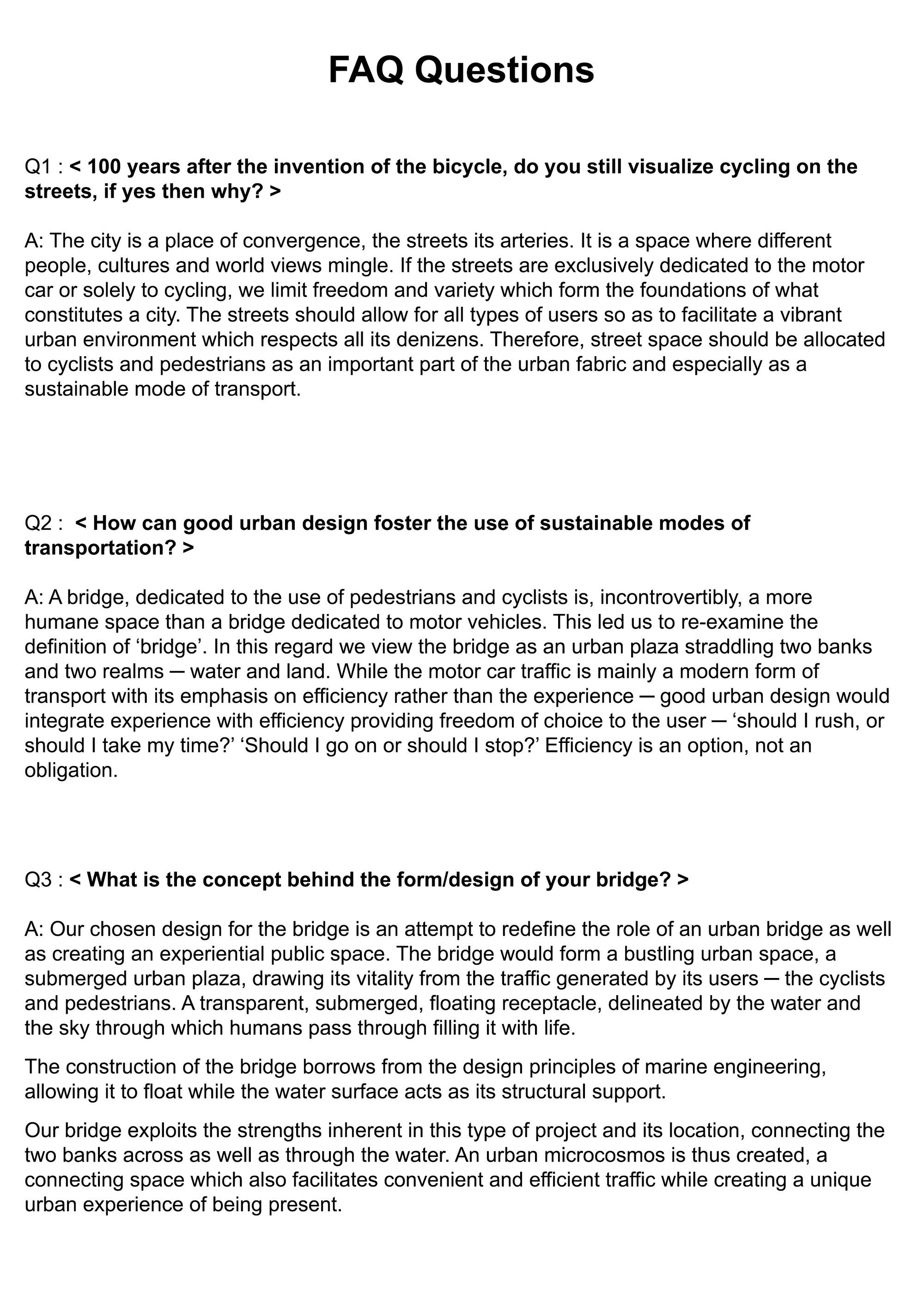 FAQ 1