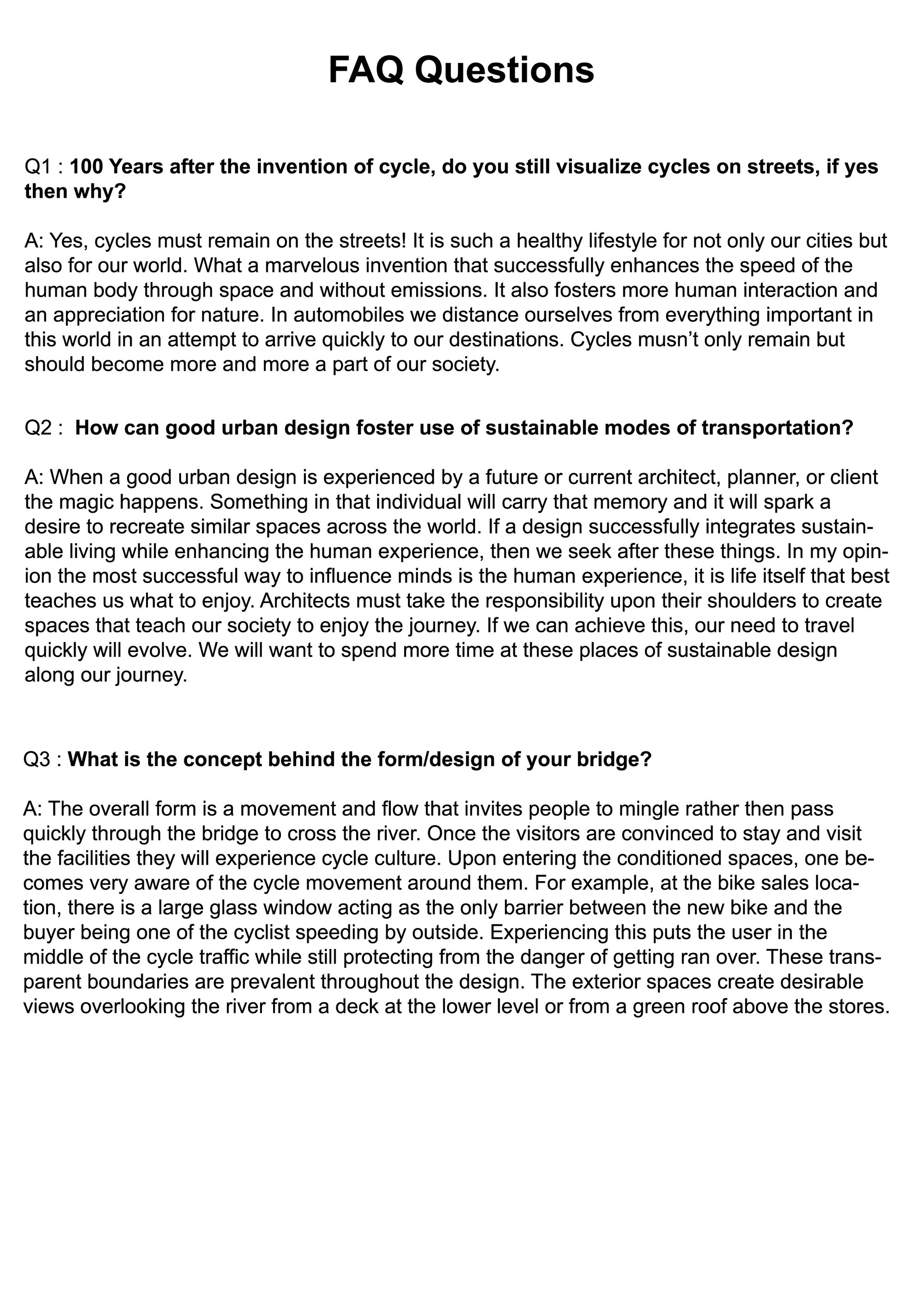 FAQ 1-3