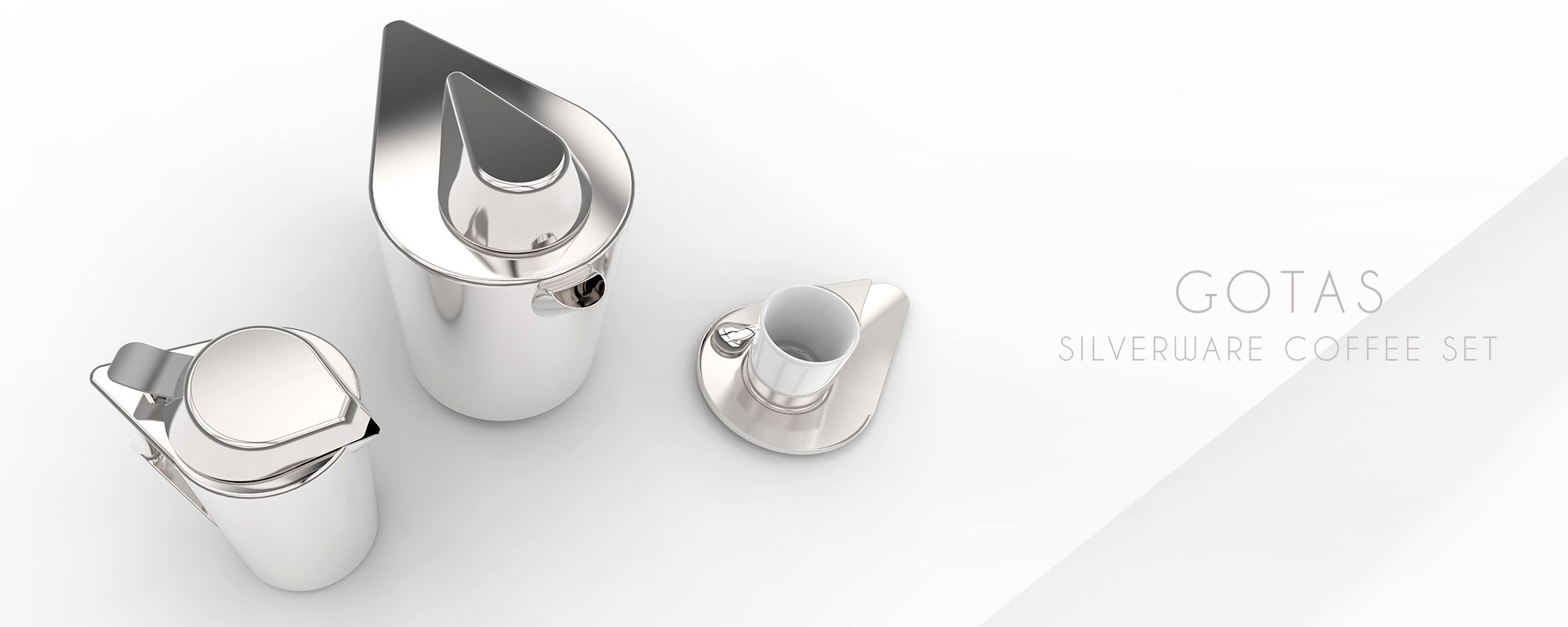 Gotas - Silverware Coffee Set