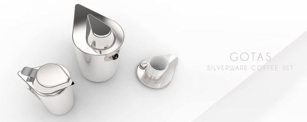 Gotas - Silverware Coffee Set