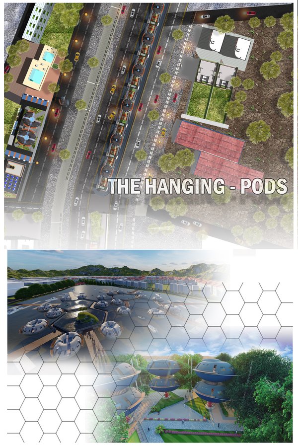 THE HANGING PODS