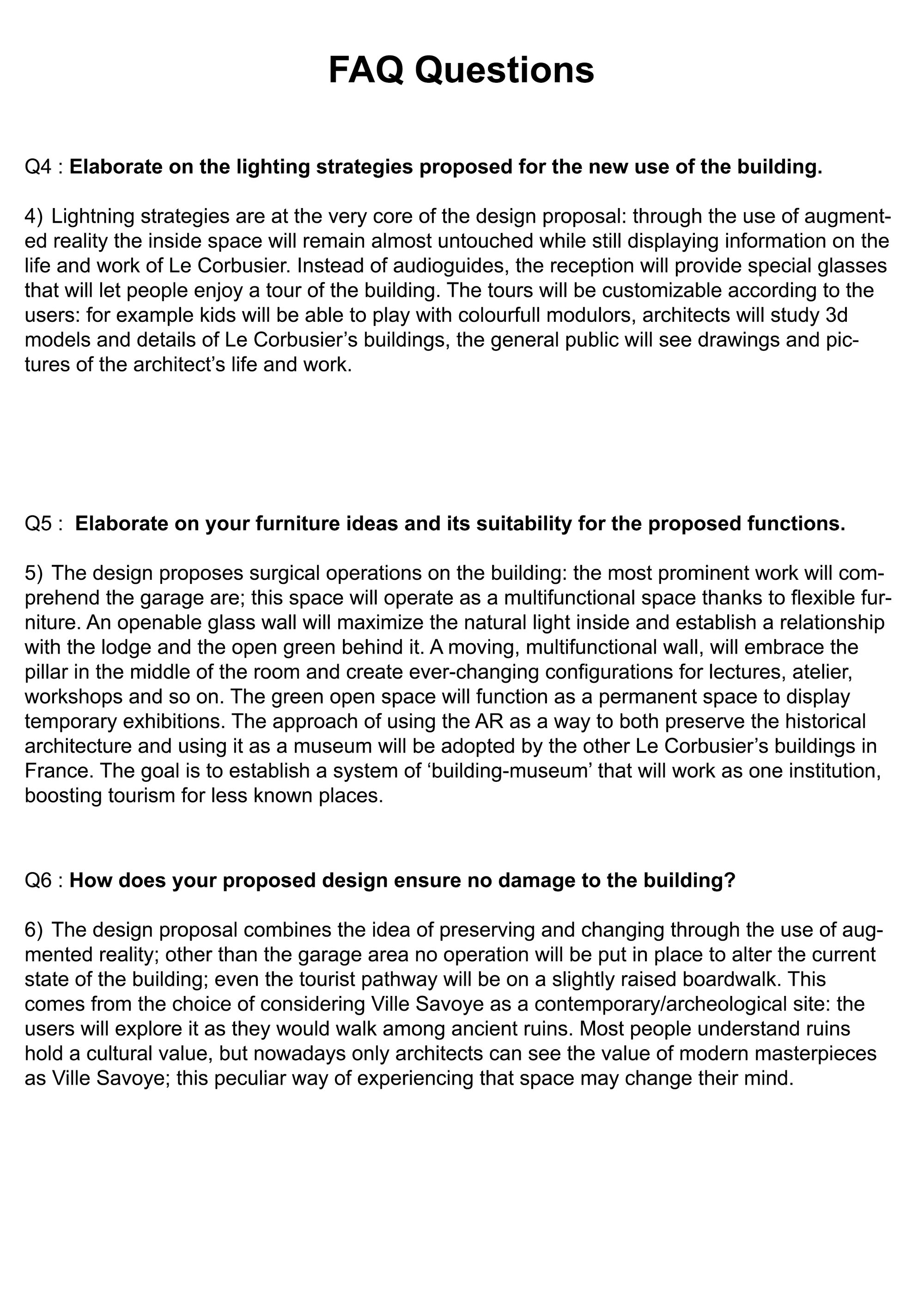 FAQ (part 2)