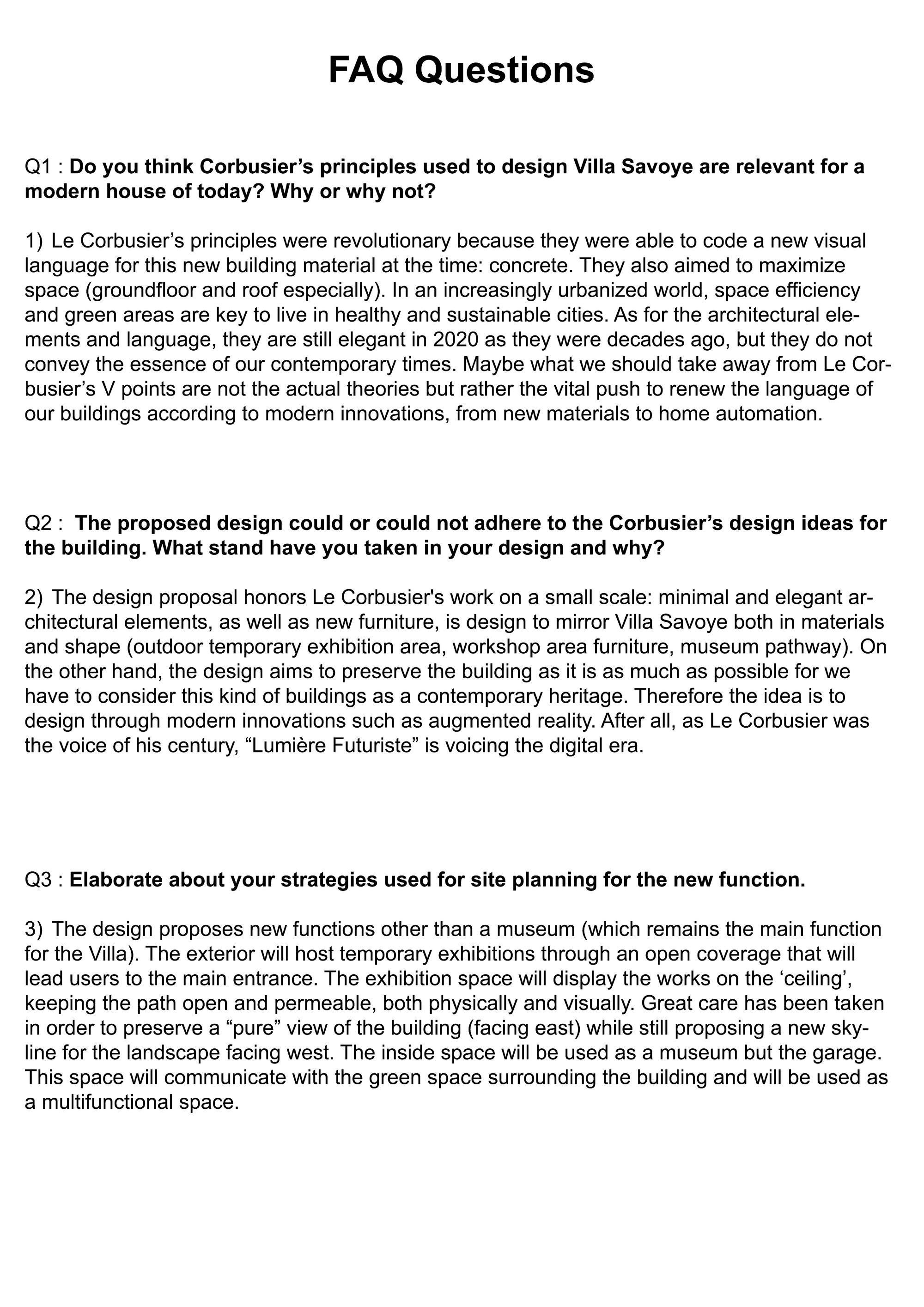 FAQ (part 1)