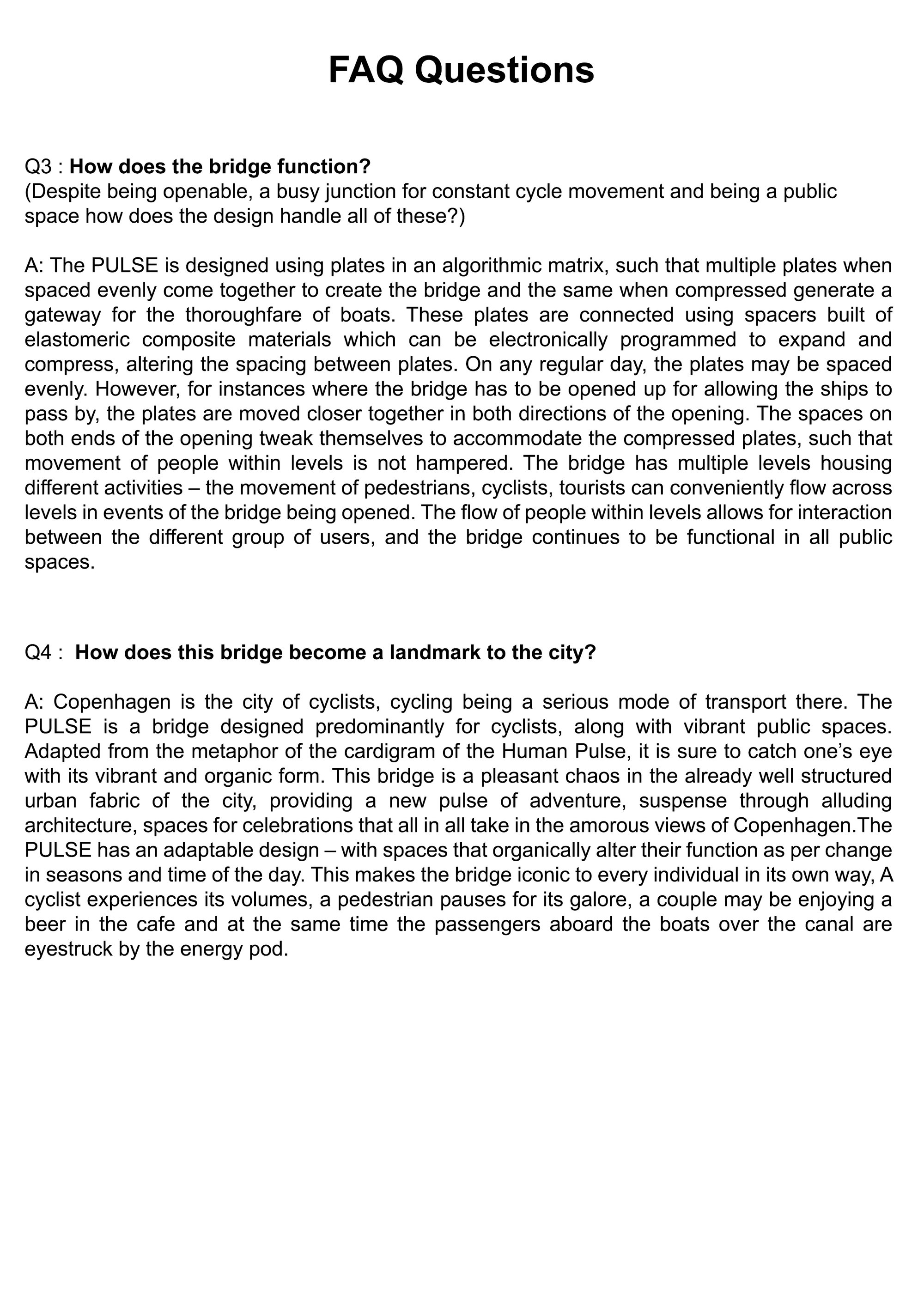 FAQ 3&4