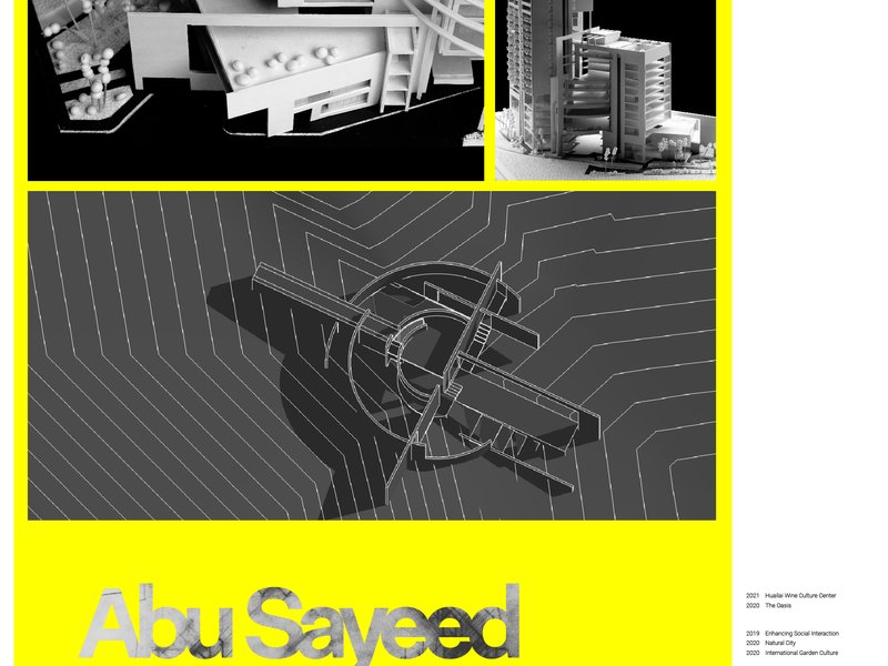 Abu Sayeed Mohammed Ziad - Portfolio - 2021