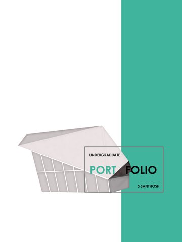 B ARCH Undergraduate Portfolio