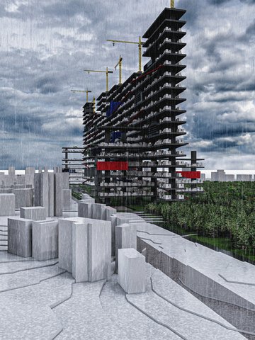 SLUMS IN TRANSITION: MEGA-STRUCTURE AS THE NEW “LAND”