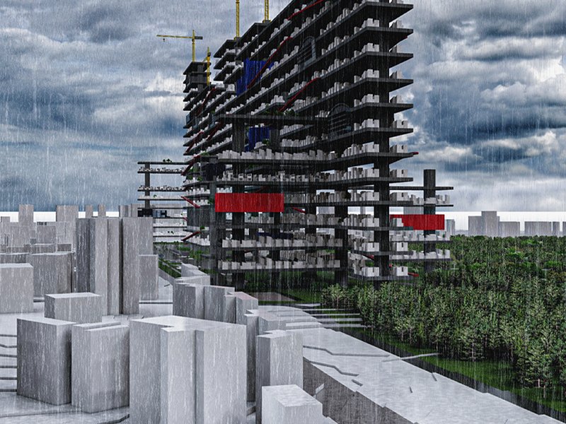 SLUMS IN TRANSITION: MEGA-STRUCTURE AS THE NEW “LAND”