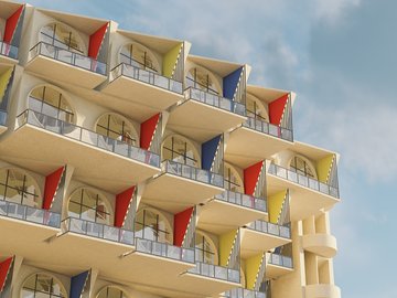 Atomique Housing (Minimal X Parametric X Brutalism X Dystopia)