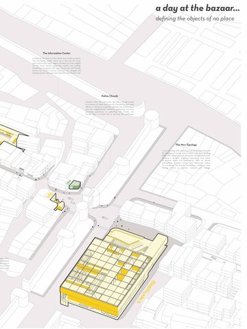 A day at the bazaar - Architectural Representation, Detailing and EVS Report