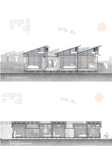 In Transition: Adaptive Disaster-Relief Shelters for Dense Urban Community Recovery