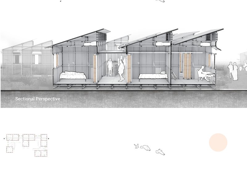 In Transition: Adaptive Disaster-Relief Shelters for Dense Urban Community Recovery
