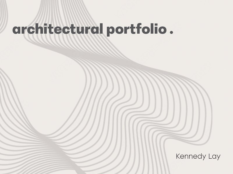 Architecture Portfolio