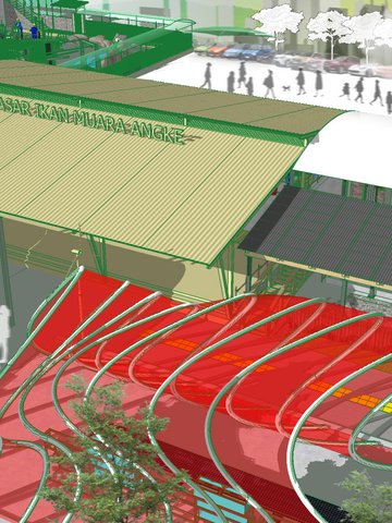 Cafe Pasar Ikan Muara Angke