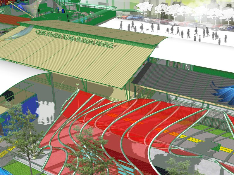 Cafe Pasar Ikan Muara Angke