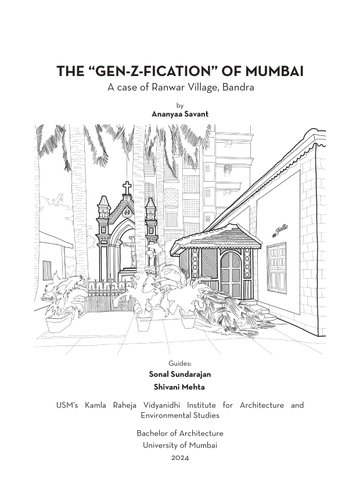 The "Gen-Z-fication" of Mumbai: A Case of Ranwar Village, Bandra