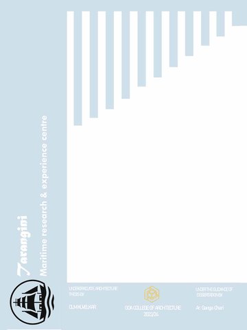 Architectural Thesis Report: Maritime research & awareness centre