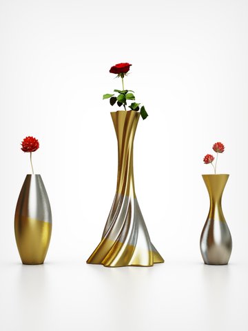 Parametric Vase: The fusion of Mathematics & Computational Design