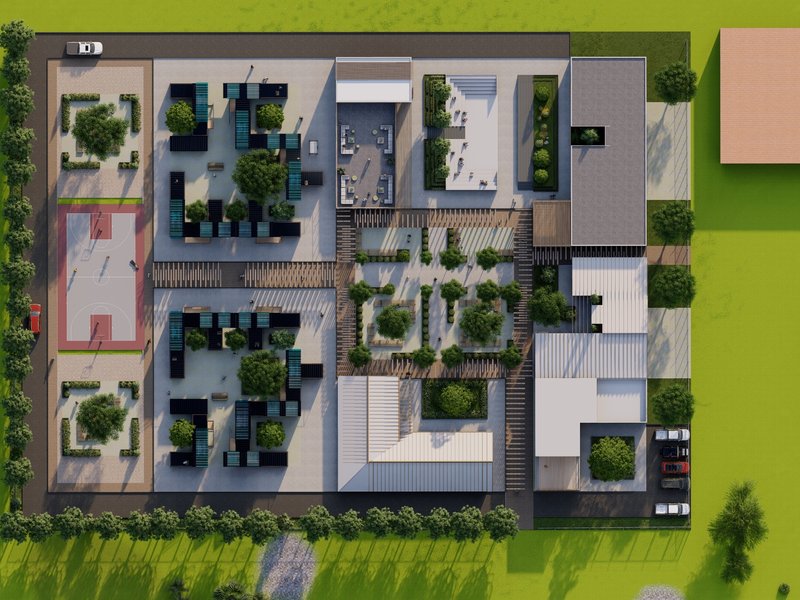 Rrefugee shelter design in Oklahoma