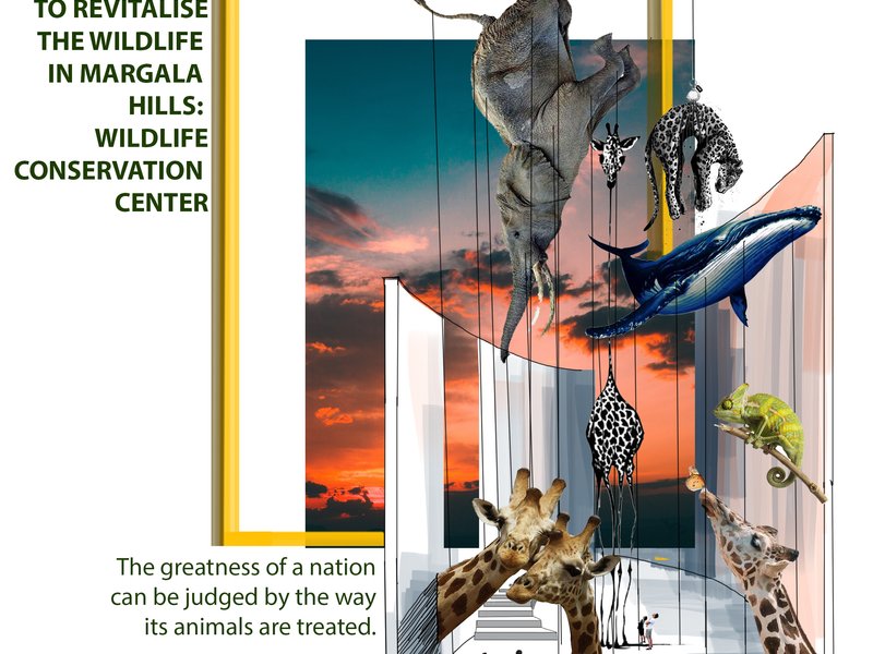 Architecture as a Catalyst to revitalize the wildlife in Margala Hills,Islamabad,Pakistan