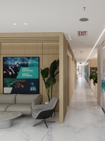 BTC Networks Egypt Corporate Office - Concept Design